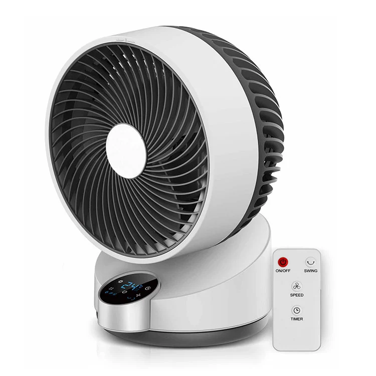 Ventilador de mesa doméstica ajustável